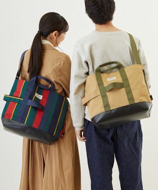 ROOTOTE 1368【撥水加工】SN.グランデ.2way.シェア-A 02：ダークベージュ