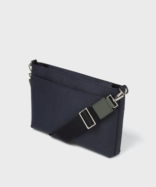 Paul Smith シグネチャーストライププラー 2WAY ミニショルダーバッグ ネイビー