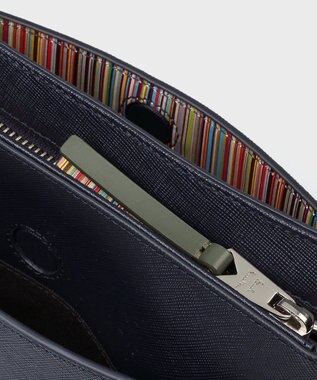 Paul Smith シグネチャーストライププラー 2WAY ミニショルダーバッグ ネイビー