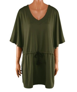 San-ai Resort（三愛水着楽園） 【UPF50＋】　ポンチョ　F【San-ai Resort（サンアイリゾート）】 カーキ