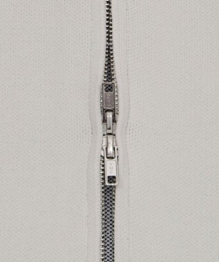 WEGO 【ユニセックス着用ITEM】ライントラックニットジャケット ホワイト