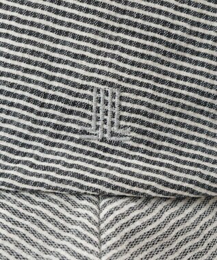 AURORA 【 LANVIN COLLECTION（ランバン コレクション） 】シルクギンガムカサブランカハット ミディアムグレー