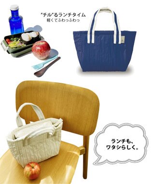 ROOTOTE 6423【簡易保冷】PT.サーモキーパー.キルティング-A 01：アイボリー