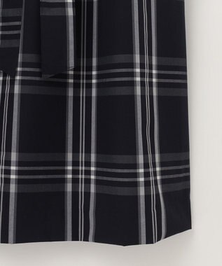 J.PRESS LADIES L 【洗える】コンパクトチェック ワンピース ネイビー系3