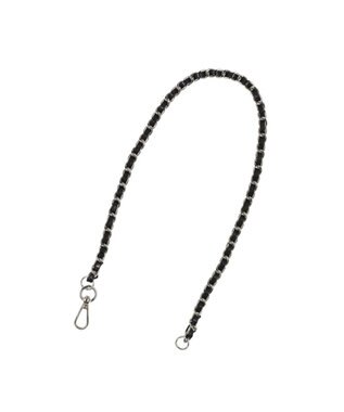 UNBILLION カシュカシュ cachecache / ミニポーチ付じゃらじゃらチャーム ブラック