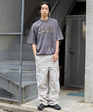 WEGO 【ユニセックス着用ITEM】ワッペンロゴドロストBIG　T（SS） グレーその他