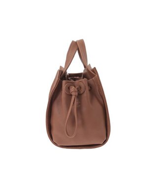 genten ソーロフィーネ 2WAYボストンバッグ キャメル