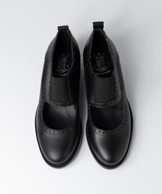 BONTRE 【BONTRE/ボントレ】フロントゴアブローグシューズ/40151-US ブラック