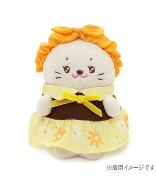 Mother garden しろたん ついてきちゃうしろたん マスコット 着せ替え服 《レトロ風》 橙色 / 黄色 黄色