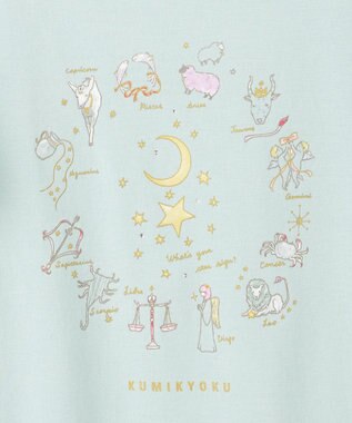 組曲 KIDS 【UVカット加工】【150-160㎝】12星座 Tシャツ アクア