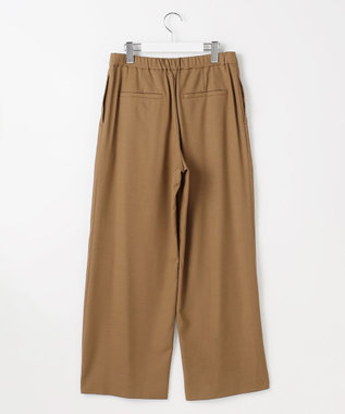 自由区 L 【SHIHOさん着用】フロントディテールラップワイド パンツ キャメル