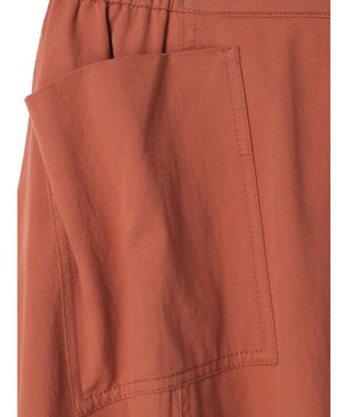 Green Parks ■ＥＳＣＡＲ　サイドポケットギャザースカート Orange