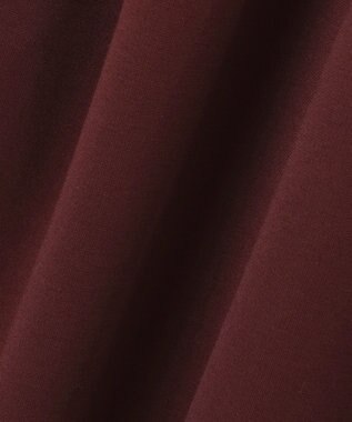 ANY L 【洗濯機可】ライトポンチコクーンワンピース ワイン