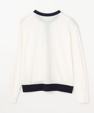 ANY ツインニットセット（ノースリーブニット＋カーディガン） エクリュ