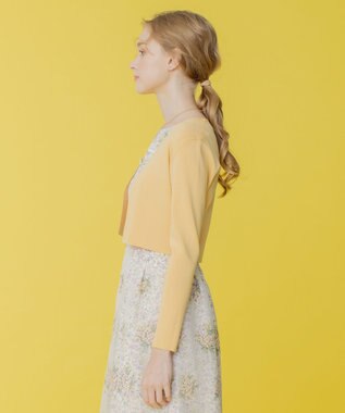 TOCCA 【洗える！】SQUARE BOLERO ボレロ ミモザイエロー系