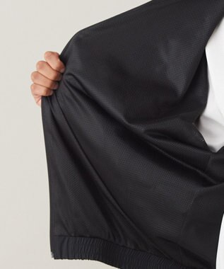 UNFILO MENS ライト ハイストレッチムーブ トラックジャケット [24年商品] クロ