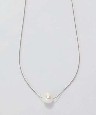 Phoebe <オンワード限定セット>ワントップパールネックレス×フォーマルパールビジューハーフブローチ シルバー