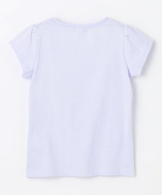 ANY KIDS フラワー×リボン ビスチェ付きTシャツ ネイビー