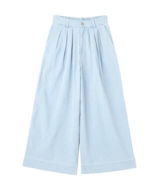 CRAFT STANDARD BOUTIQUE 3タックデニムパンツ Light Indigo
