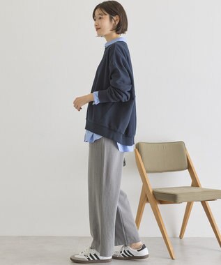 AMERICAN HOLIC コクーンスウェット Navy