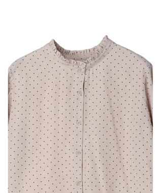 earth music&ecology ２ＷＡＹフリルブラウス Dot