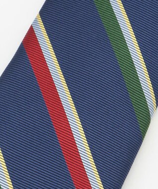 J.PRESS MEN シルクツイルストライプ ネクタイ ダルブルー系2