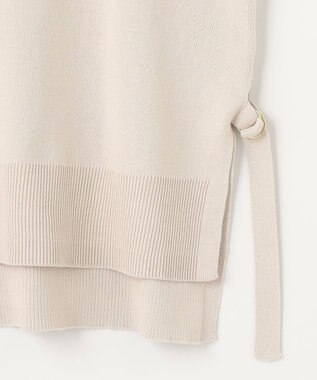 ANY 【洗濯機可】オーガニックコットンベスト グレージュ