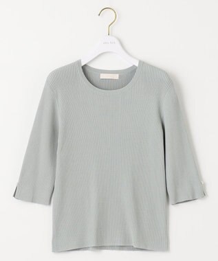 ANY SIS 【AIコラボ】リブインナー アンサンブル ミントグレー