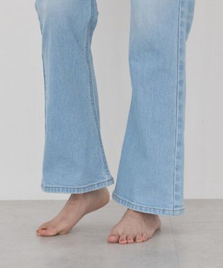 AMERICAN HOLIC 【EDWIN別注】フレアデニム Light Indigo