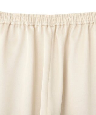 AMERICAN HOLIC 【イージーケア】サテンカーブパンツ Light Beige