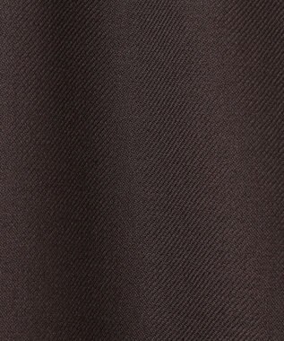 ICB L 【洗える】プロヴィスウールツイル  タイトスカート チャコール系