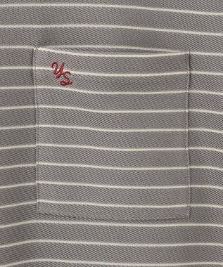 J.PRESS YORK STREET 【UNISEX】リップルボーダー Tシャツ グレー系1