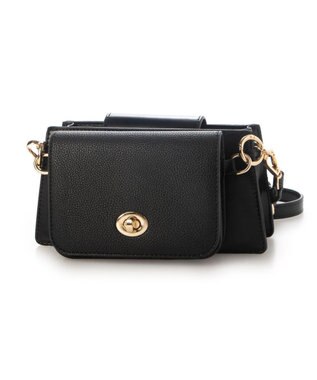 UNBILLION カシュカシュ cachecache / チェーンミニバッグ2個セットショルダー ブラック