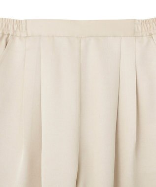 AMERICAN HOLIC 【イージーケア】サテンカーブパンツ Light Beige