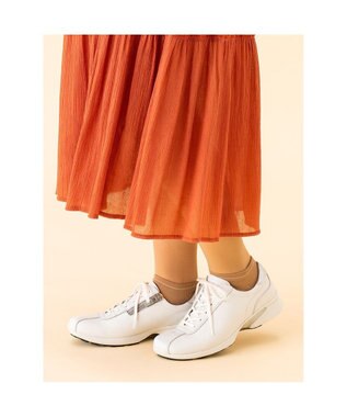 ASICS WALKING ペダラ レディース D 3.0cmヒール WHITE