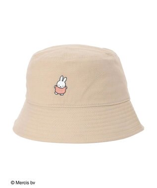 Green Parks ｍｉｆｆｙ／ツイル刺繍バケットハット Beige