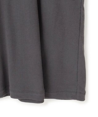 UNFILO ドライタッチフライス ドルマンワンピース チャコール