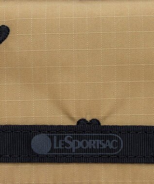 LeSportsac REESE WALLET/モカブラックハートエンブロイダリー モカブラックハートエンブロイダリー