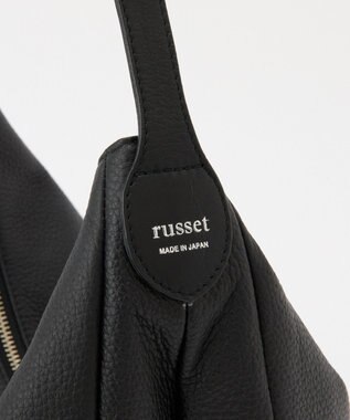 russet 【2025AW新作】シボレザーショルダーバッグ M(CE-1588) Black