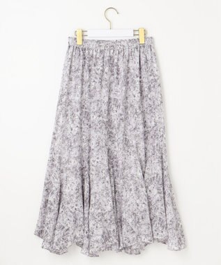 ANY SIS 【2SET】コンパクトトップス×ミスティプリントスカート セットアップ ミント