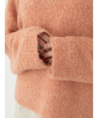 earth music&ecology ブークレプルオーバー Orange