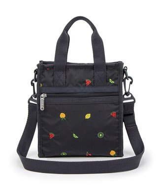 LeSportsac MINI N/S TOTE/ミックスドフルーツエンブロイダリー ミックスドフルーツエンブロイダリー