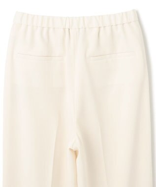 JOSEPH 【洗える】スムースジョーゼット　キャロットトラウザーズ Ecru