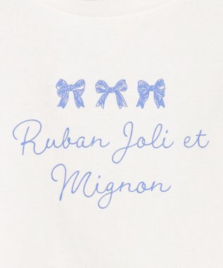 ANY KIDS 【2点セット】Tシャツ×レース キャミソールチュニック ホワイト