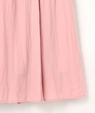 組曲 S 【WEB限定】ギャザーライトデシン スカート ピンク系