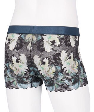 WACOAL MEN WACOAL MEN ボクサーパンツ 【レースボクサー】 フロント快適グラマラス 通気性 前閉じ 下着 メンズ WT3827 /ワコールメン ブラック