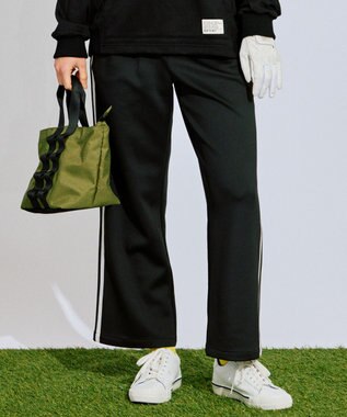 PW CIRCULUS 【WOMEN】イージーワイドパンツ ゴルフウェア レディース ブラック系