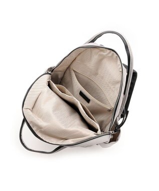 MioFIRANO はっ水軽量ナイロンオーバルハンドルリュック　FIRANO フィラノ GRAY