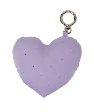 WEGO 【痛バ＆推し活】チャーム付きボストン痛バッグ ライトパープル