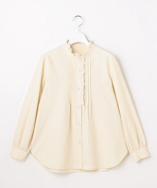 ANY SIS L フリルスタンド シャツ